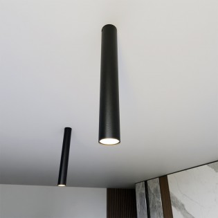 Spot de surface Oscar Noir L