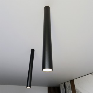 Spot de surface Oscar Noir XL