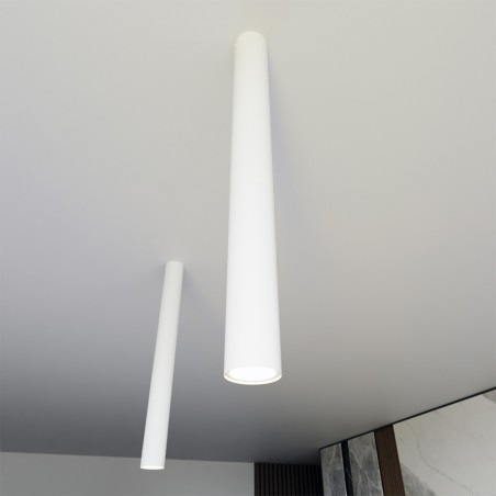 Spot de surface Oscar Blanc XL