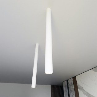 Spot de surface Oscar Blanc XXL