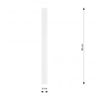 Spot de surface Oscar Blanc XXL