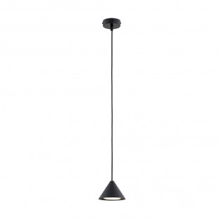 Lámpe de plafond Lout Noir