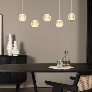 Regletté de plafond LED Cintra (5x4.7W)