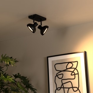 Regletté de plafond Sensas (2 lumieres)