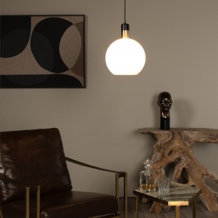 Lampe de plafond Julius Opale