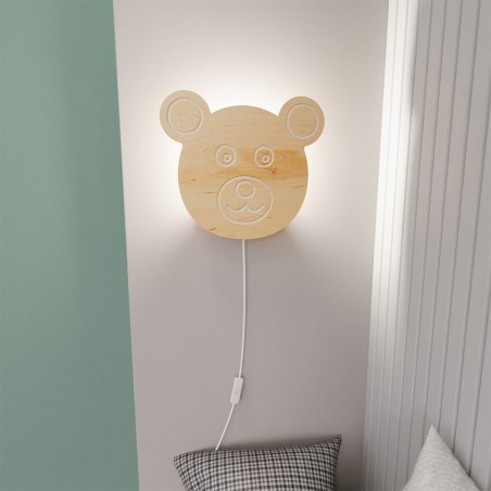 Applique murale enfants Ourson