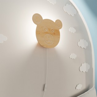 Applique murale enfants Ourson