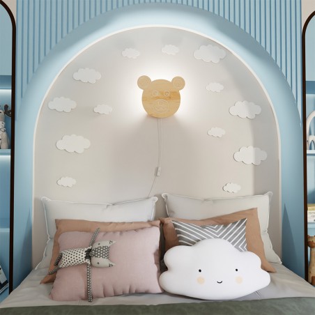 Applique murale enfants Ourson