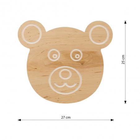 Applique murale enfants Ourson