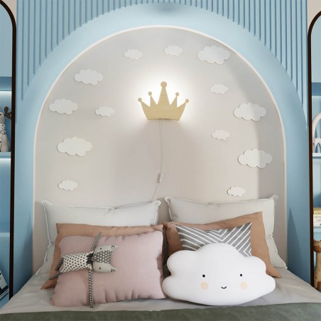 Applique murale enfants Couronne