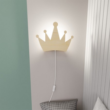 Applique murale enfants Couronne