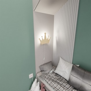 Applique murale enfants Couronne