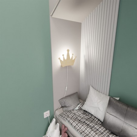 Applique murale enfants Couronne