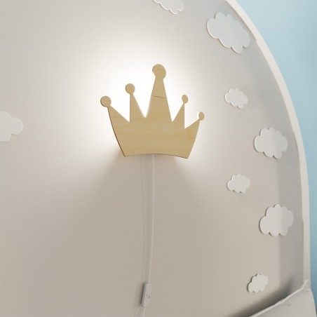 Applique murale enfants Couronne