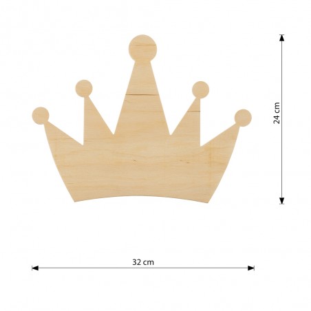 Applique murale enfants Couronne