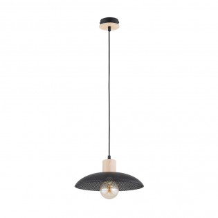 Lámpe de plafond Briana Noir