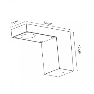 Applique Murale d'exterieur LED Texas (7W)