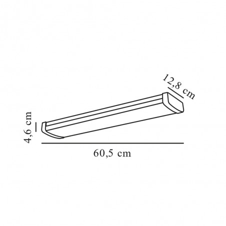 Batten LED Wilmington 60 (15W)