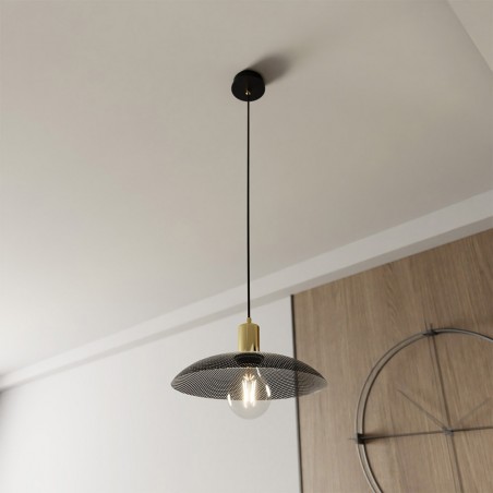Lámpe de plafond Cima Noir