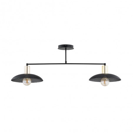 Lámpe de plafond Cima Noir (2 lumieres)