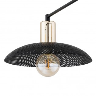 Lámpe de plafond Cima Noir (4 lumieres)