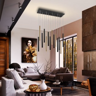 Lampe de plafond LED Varas Dim (14x5W)
