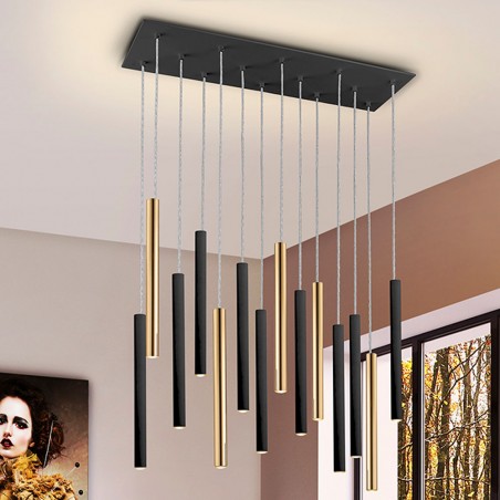 Lampe de plafond LED Varas Dim (14x5W)
