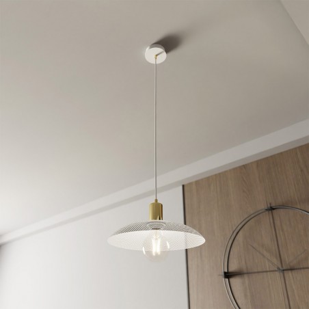 Lámpe de plafond Cima Blanc