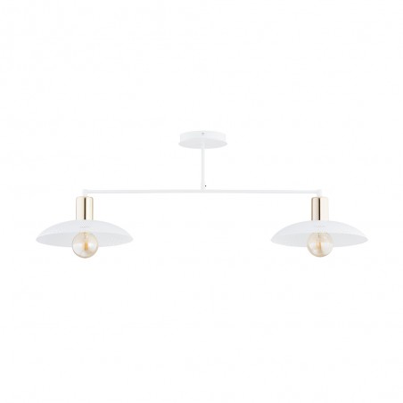 Lámpe de plafond Cima Blanc (2 lumieres)