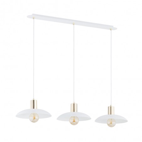 Lámpe de plafond Cima Blanc (3 lumieres)