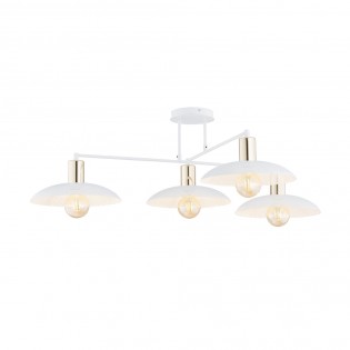 Lámpe de plafond Cima Blanc (4 lumieres)