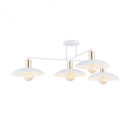 Lámpe de plafond Cima Blanc (4 lumieres)