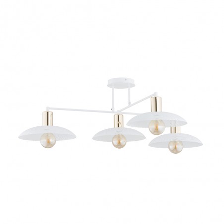 Lámpe de plafond Cima Blanc (4 lumieres)