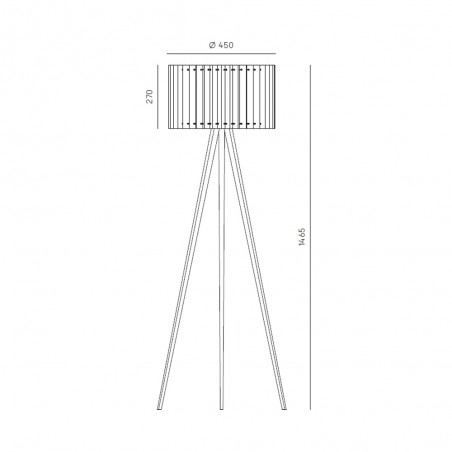 Lampadaire Dira