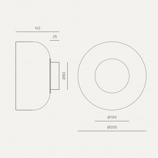 Applique Murale LED Ipon (10W)