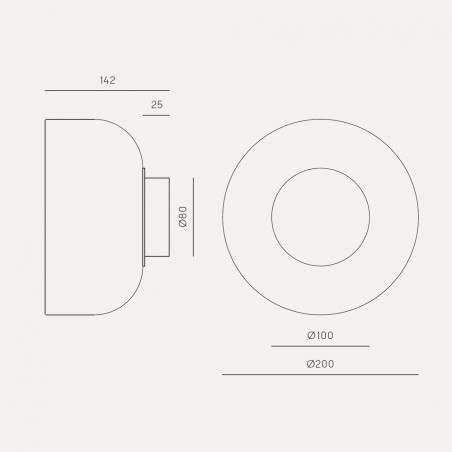Applique Murale LED Ipon (10W)