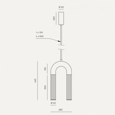 Suspension LED Iman (22W)