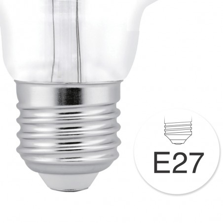 Ampoule LED E27 G125 (12W - 6000K)