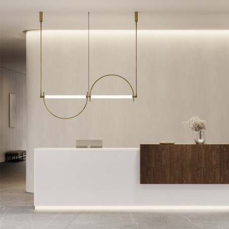 Lampe de suspension à LED Arc (20W)