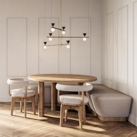 Lampe de suspension Oneta II (6 lumieres)