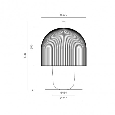Lampe á poser LED Holm (20W)