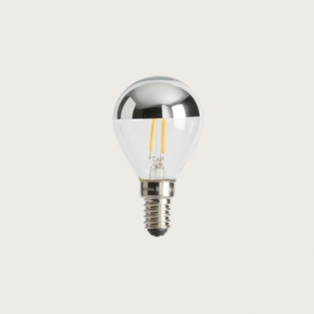 Ampoule LED E14 G45 Effet miroir Dim (4W)
