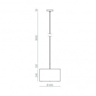 Lampe de plafond Rems