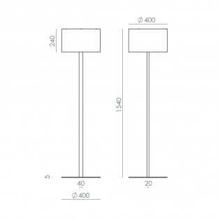 Lampadaire Rems