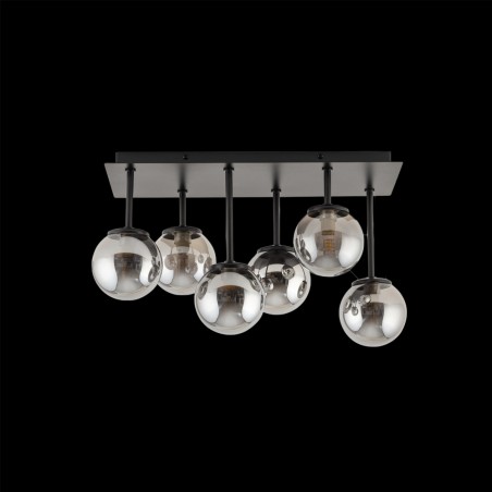 Lámpe de plafond Julia II (6 lumieres)