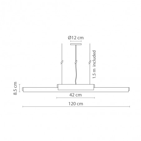 Suspension LED Rudi 2700K (32W)