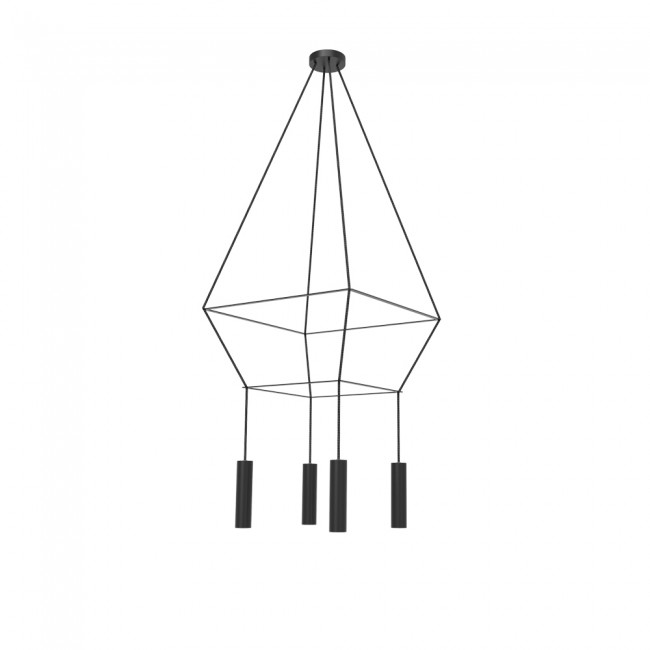 Lampe de suspension Rose (4 lumieres)