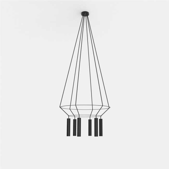 Lampe de suspension Rose (6 lumieres)