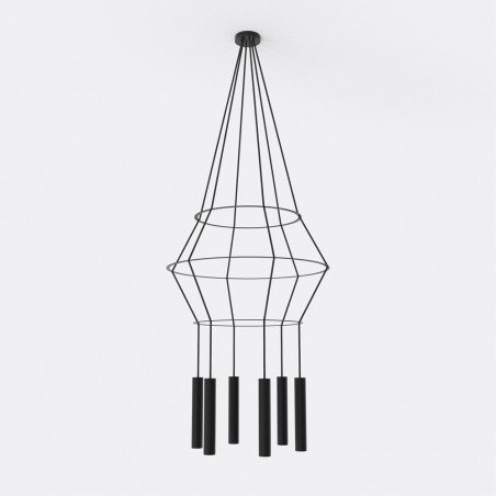 Lampe de suspension Rose (6 lumieres)