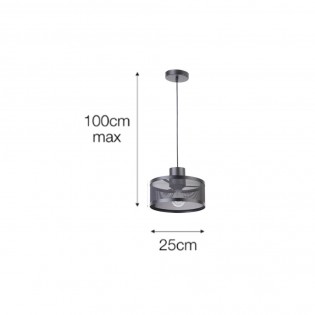 Lámpe a suspension Edge